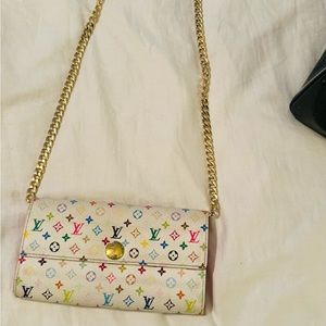 Louis Vuitton Multicolor Chain Wallet